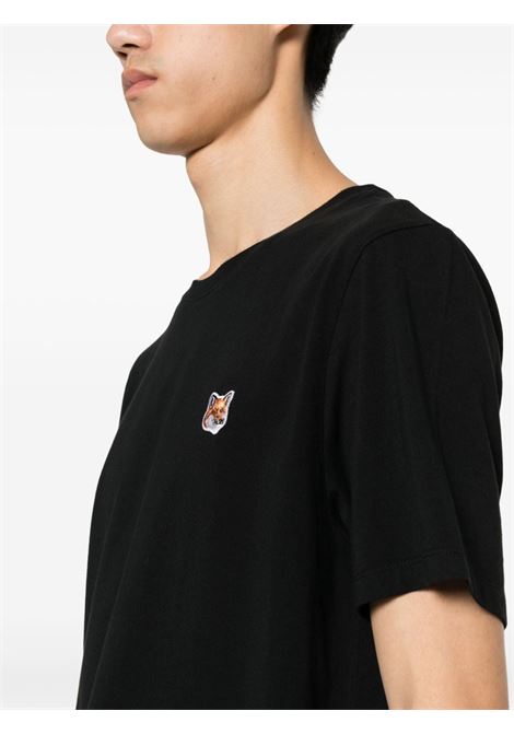 fox head patch regular tee shirt MAISON KITSUNÉ | LM00104KJ0008P199